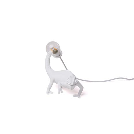 Seletti Chameleon Lamp Still Table Lamp, White
