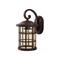 Lindby ulkoseinävalaisin Ankea, ruoste/amber, 37 cm, IP23, E27 – kuva 2