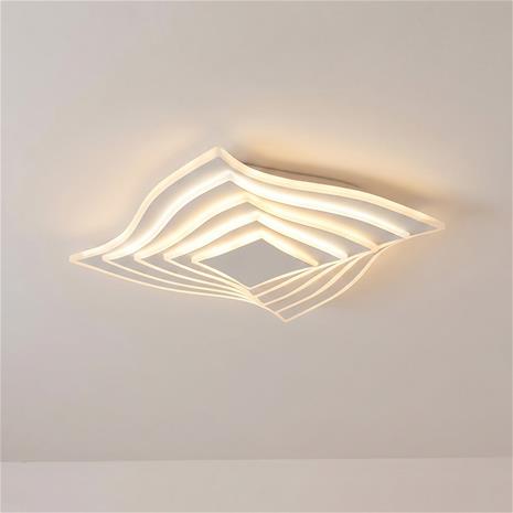 Lindby LED-kattovalaisin Rebeka, 47x47cm, CCT, kaukosäädin