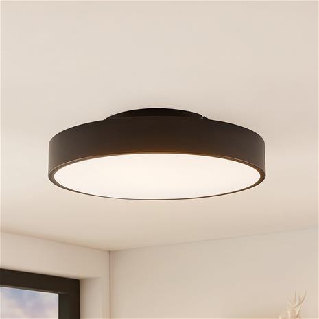 Lindby Milada -LED-kattovalaisin musta