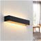 Arcchio Karam -LED-seinävalaisin, 53 cm, musta – kuva 4