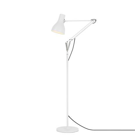 Anglepoise Type 75 -lattiavalaisin, valkoinen