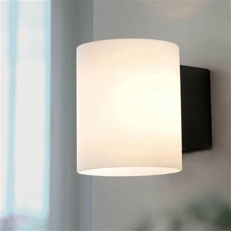 Herstal - Evoke Seinävalaisin IP44 Small White/Opaali – kuva 8/8