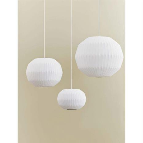 HAY Nelson Bubble Angled sphere riippuvalaisin L Off white