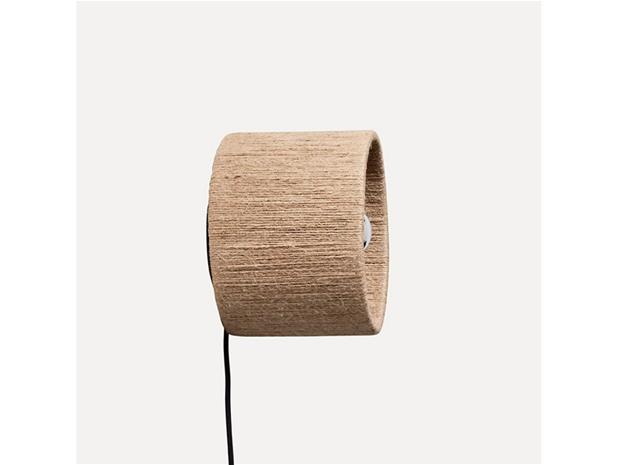 Made By Hand Ro Straight seinävalaisin Jute