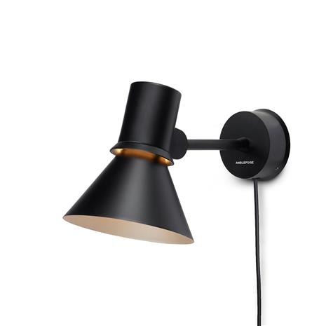 Anglepoise Type 80 W1 -seinävalaisin, musta