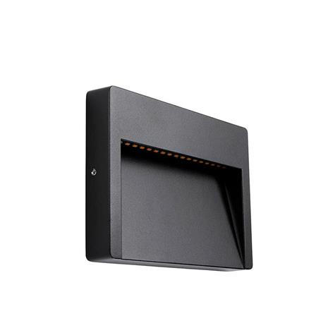 Flos - Hyperion 7,5W Ulko Seinävalaisin Musta Ares – kuva 3/3