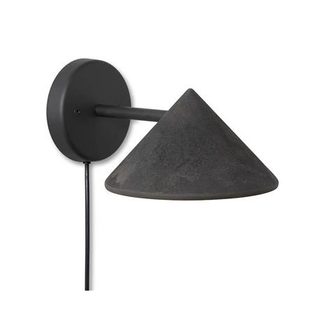 Mater - Terra Seinävalaisin Coffee Waste Black