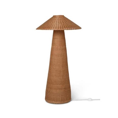 Ferm Living Dou Floor Lamp, Natural