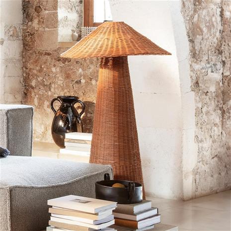 Ferm Living Dou Floor Lamp, Natural