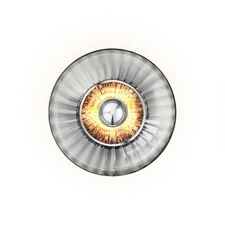 Design By Us - New Wave Optic Seinävalaisin Smoke