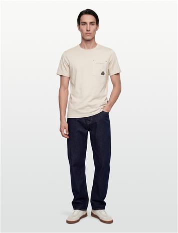 Moose Knuckles Dalon Tee - Cream - XL