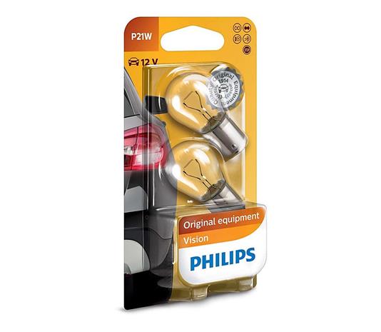 PHILIPS P21W 21W 12V polttimopari