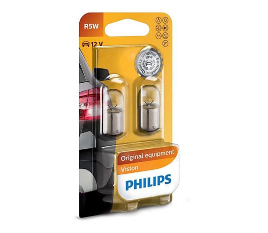 PHILIPS R5W 12V 5W polttimopari