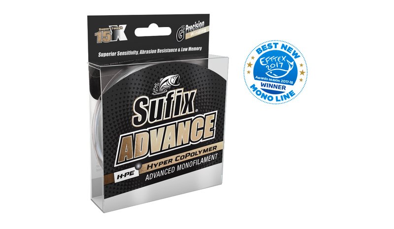 Sufix Advance Clear 150 m siima, Veneily- ja kalastustarvikkeet