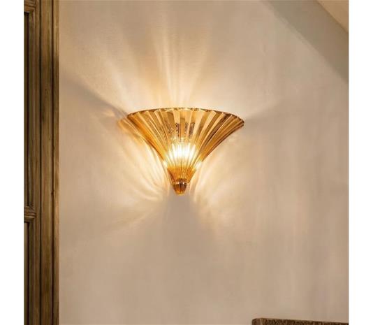 Ideal Lux Santa ap1 big -seinävalaisin, kulta