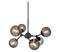 Halo Design - Atom 6 Riippuvalaisin Black/Smoke – kuva 4