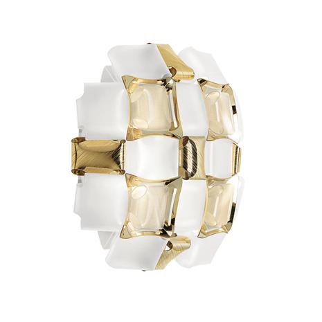 Slamp - Mida Applique Seinävalaisin White/Gold
