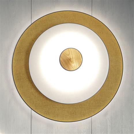 Forestier Cymbal S -LED-seinävalaisin, pronssi