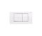 Geberit actuator plate twinline 30 white – kuva 2