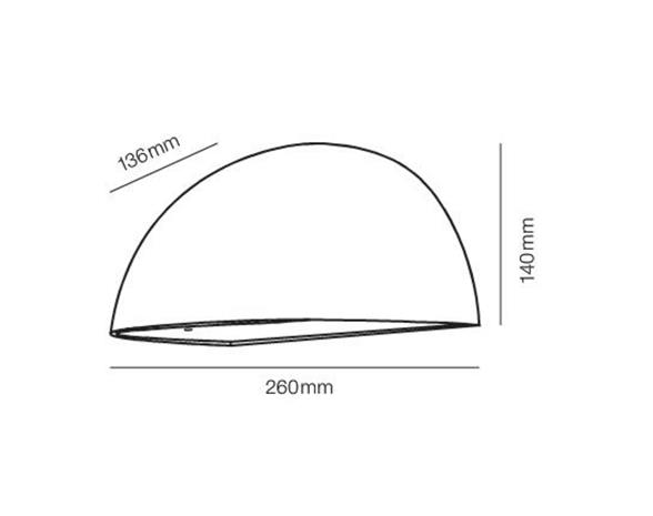 Light-Point Rä¸rhat seinävalaisin White, led – kuva 6/6