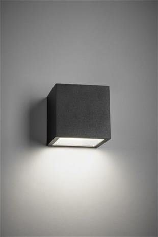 Light-Point - Cube LED Ulko Seinävalaisin 3000K Down Musta – kuva 3/3