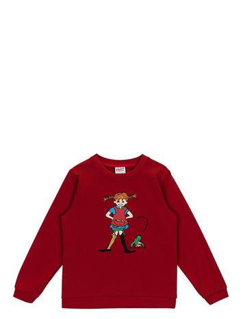 Martinex Pippi Collegetröja - Red - 128 – kuva 1/3