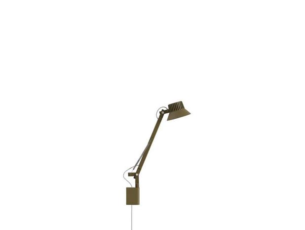 Muuto - Dedicate Seinävalaisin S1 Brown Green Muuto