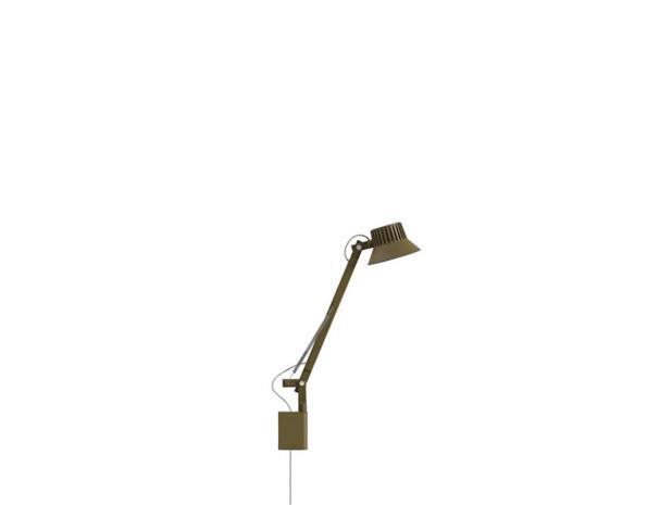 Muuto - Dedicate Seinävalaisin S1 Brown Green Muuto