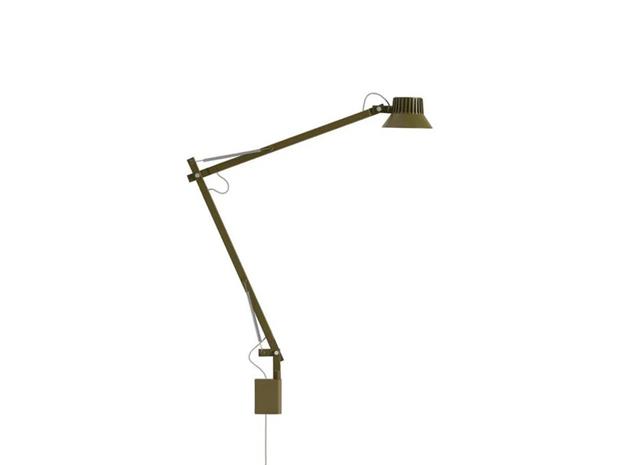Muuto - Dedicate Seinävalaisin L2 Brown Green Muuto