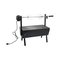 Hiiligrilli moottorilla 4W/230V musta – kuva 1