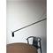Swan Adjustable Seinävalaisin Matt Black Nemo Lighting - Alumiini – kuva 1