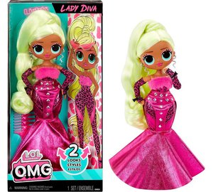 Nukke LOL Yllätys! OMG Lady Diva