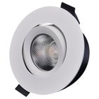 Designlight D-007 LED Alasvalo Dim2Warm 95 mm, valkoinen
