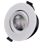 Designlight D-007 LED Alasvalo lämmin valkoinen 7 W IP44, valkoinen