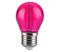 LED-polttimo FILAMENT G45 E27/2W/230V vaaleanpunainen – kuva 1
