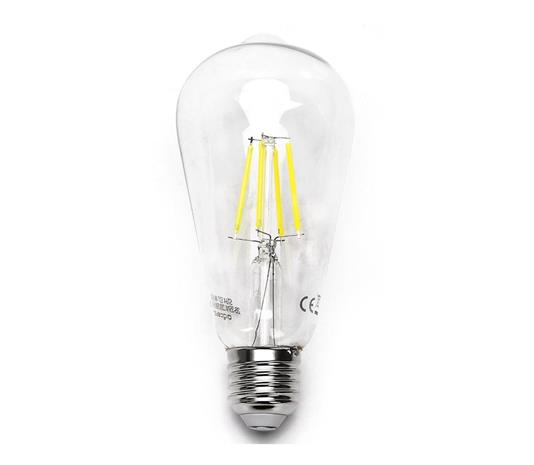 LED-polttimo FILAMENT ST64 E27/6W/230V 6500K - Aigostar – kuva 1/1