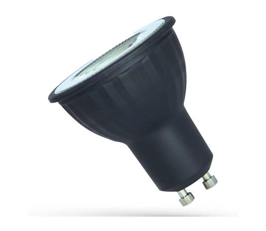 LED-polttimo GU10/6W/230V 4000K musta – kuva 2/2