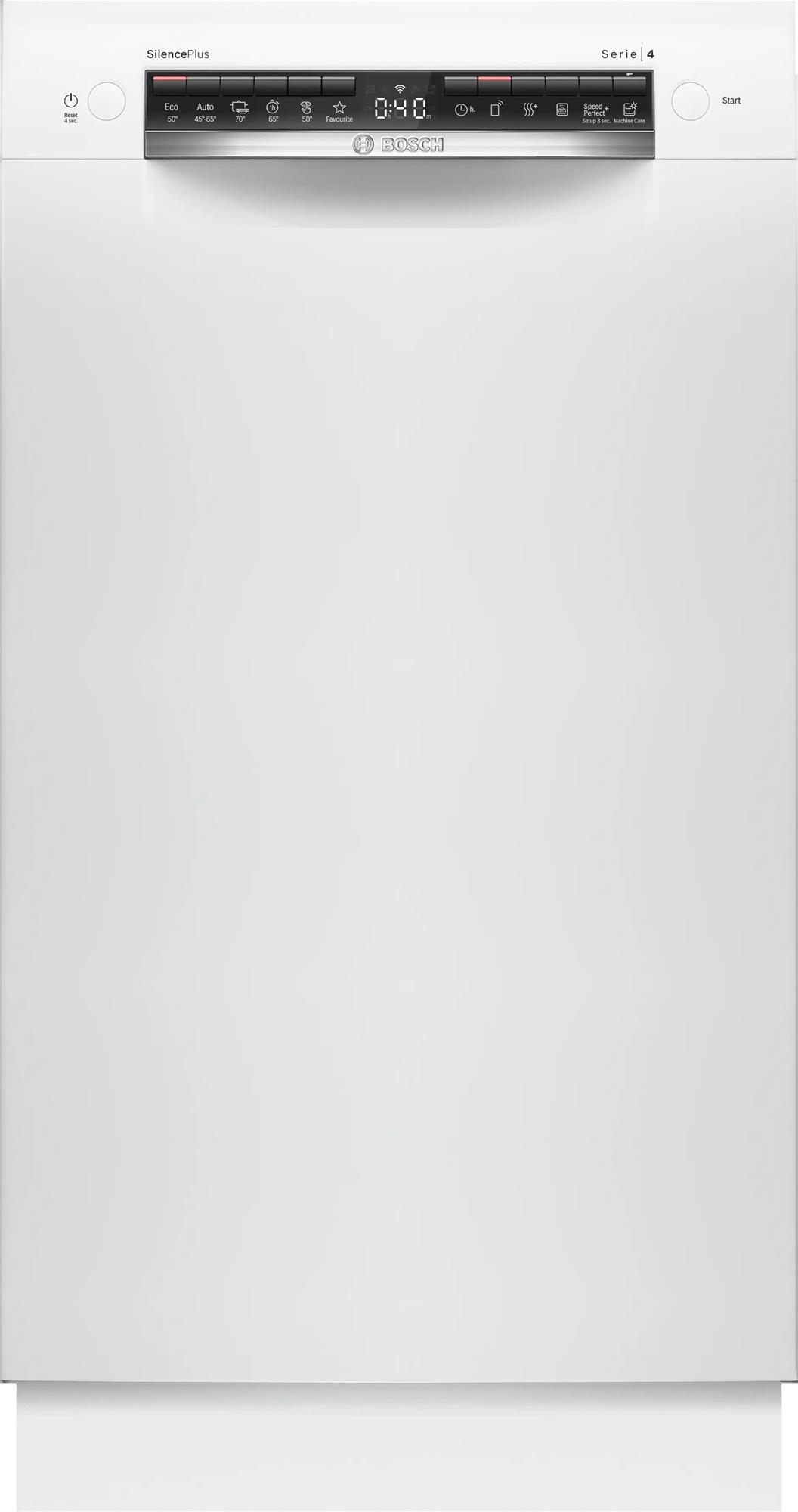 Bosch SPU4HMW12E Serie 4 astianpesukone, valkoinen