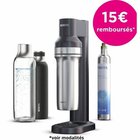 BRITA soodakone - SodaTRIO Musta - 1 Pullo 1L ja 1 CO2-sylinteri mukana