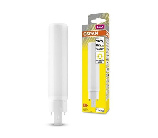 LED-polttimo G24q-3/10W/230V 3000K - Osram – kuva 1/1