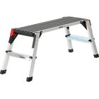 Taitettava työalusta Yato YT-30600, alumiinia, 150 kg kantavuus, 490 mm korkeus