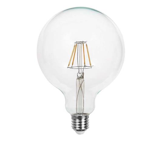LED-polttimo FILAMENT G125 E27/6W/230V 3000K – kuva 1/1
