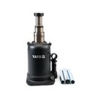 Hydraulinen pullotunkki Yato YT-1715, 12 t kapasiteetti, 2-vaiheinen, 230–593 mm nostokorkeus
