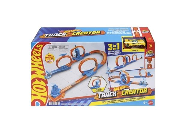 Hot Wheels - Track Creator Triple Loop Speed Kit