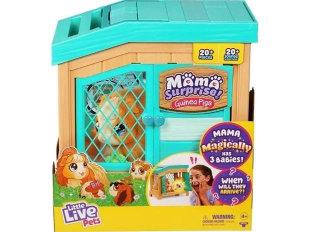 LITTLE LIVE PETS MAMA SURPRISE LEIKKISETTI, Nuket ja pehmolelut