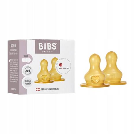 BIBS Fast Flow Pullotutti Lateksi 2-pack, Yellow