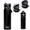 Camelbak Thrive Flip Straw vesipullo 0,75 litraa, musta – kuva 2
