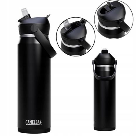 Camelbak Thrive Flip Straw vesipullo 0,75 litraa, musta