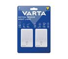 Varta 16624101402 - 2x LED yösensorivalo NIGHT LIGHT 3xAAA paristolla
